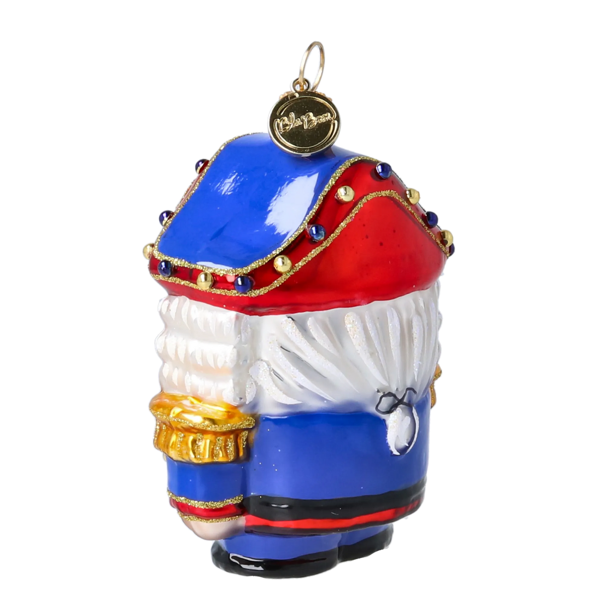 Steadfast Sentinel | Hand-Painted Glass Ornament | Blubom 2025-027