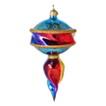 Załaduj obraz do przeglądarki galerii, Drop Kolorowy Płomień bombka szklana ozdoba
