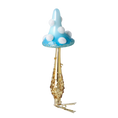 Load image into Gallery viewer, Azure Frost Gilded Mushroom Premium christmas glass ornament 2025-052
