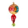 Load image into Gallery viewer, Ruby Elegance Handmade Glass Christmas ornament Retro Glass Reflector Ornament 2025-113
