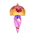 Imperial Orchid Tide | Hand-Painted Glass Ornament | Blubom 2025-114