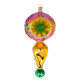 Load image into Gallery viewer, Royal Blossom Handmade Glass Christmas ornament Retro Glass Reflector Ornament 2025-115

