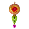 Load image into Gallery viewer, Sunset Glow Handmade Glass Christmas ornament Retro Glass Reflector Ornament
