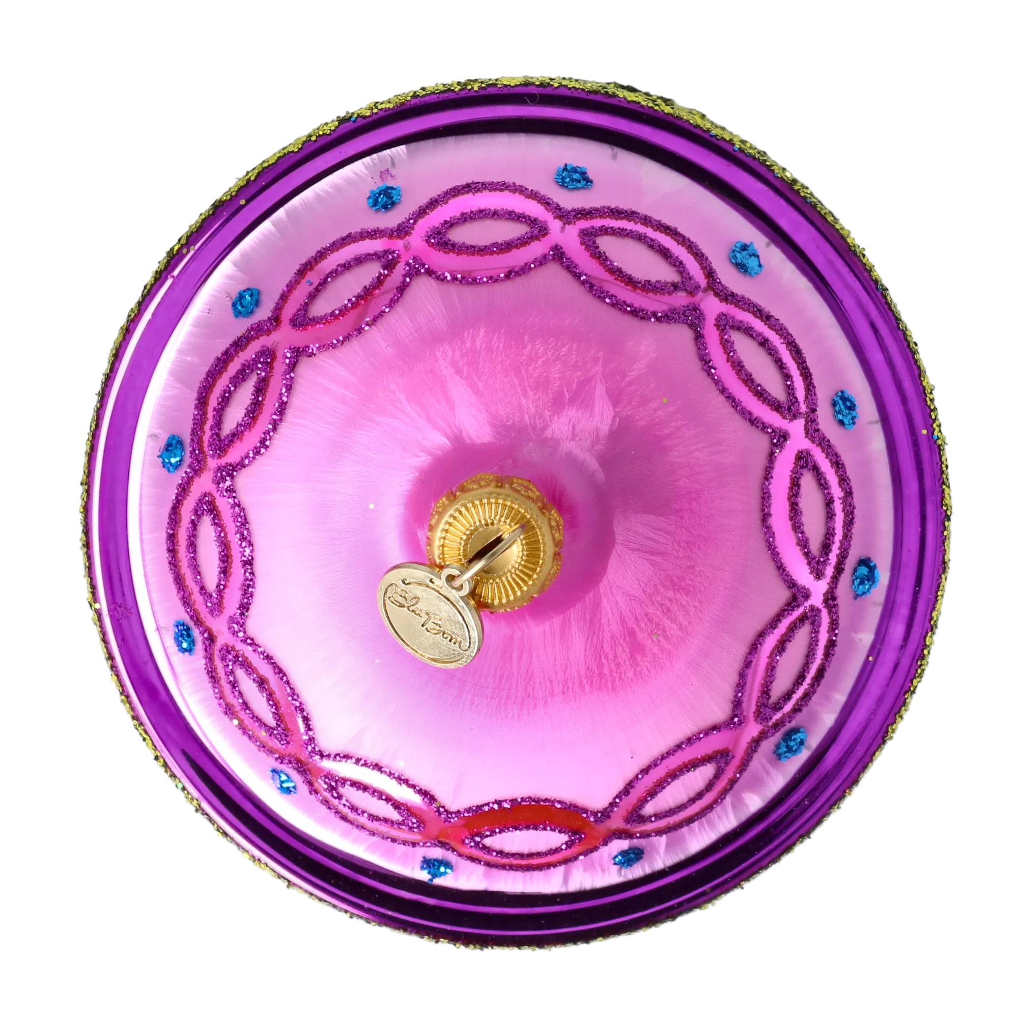 Carnival Star Handmade Glass Christmas ornament Retro Glass Reflector Ornament 2025-121