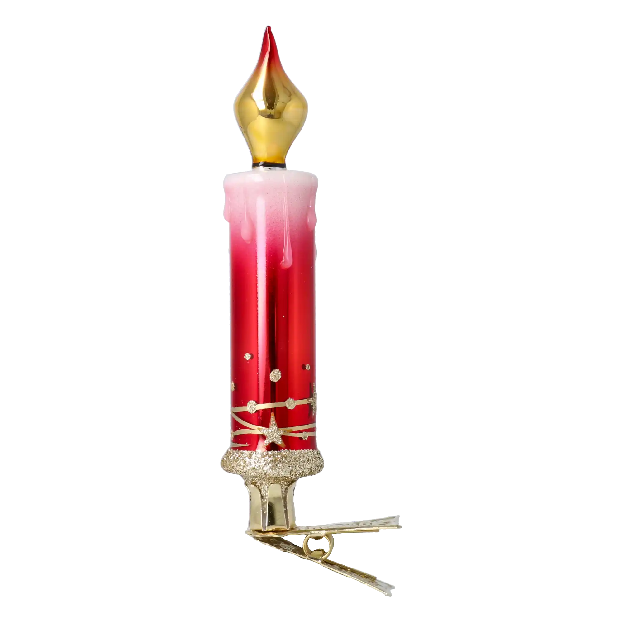 Płomień Świątecznej Magii  Szklana Ozdoba