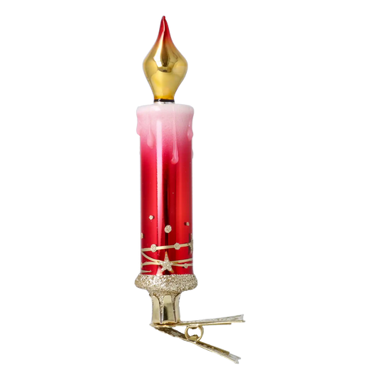 Płomień Świątecznej Magii  Szklana Ozdoba