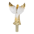 Reverent Seraph | Hand-Painted Glass Ornament | Blubom 2025-174