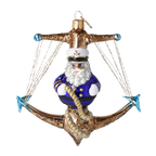 Steadfast Admiral | Hand-Painted Glass Ornament | Blubom 2025-178