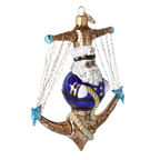 Steadfast Admiral | Hand-Painted Glass Ornament | Blubom 2025-178