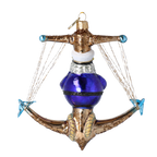 Steadfast Admiral | Hand-Painted Glass Ornament | Blubom 2025-178