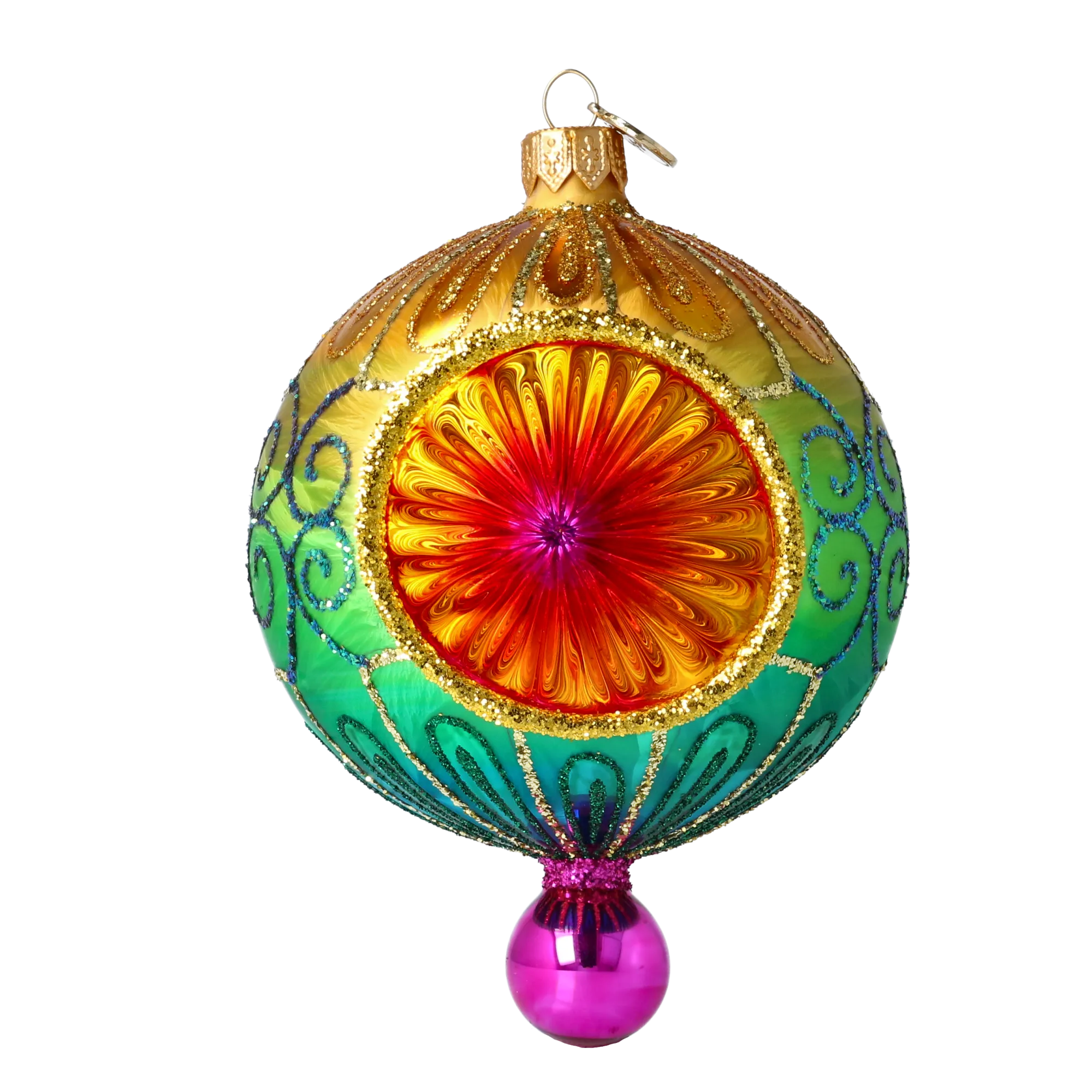 Saffron Meridian Bloom