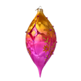 Load image into Gallery viewer, Pink Sunrise Glass Ornament Handcrafted Reflector Ornament 2025-190

