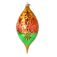 Load image into Gallery viewer, Emerald Harmony Glass Ornament Handcrafted Reflector Ornament 2025-191
