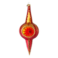 Gilded Zenith | Hand-Painted Glass Ornament | Blubom 2025-193