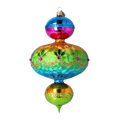 Electric Noon Jubilee | Hand-Painted Glass Ornament | Blubom 2025-194