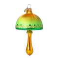 Load image into Gallery viewer, Mossgold Cap Toadstool Handmade Glass Christmas ornament 2025-199
