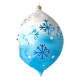 Load image into Gallery viewer, Frosty Delight Glass Christmas ornament Star free blowing Snowman 2025-204
