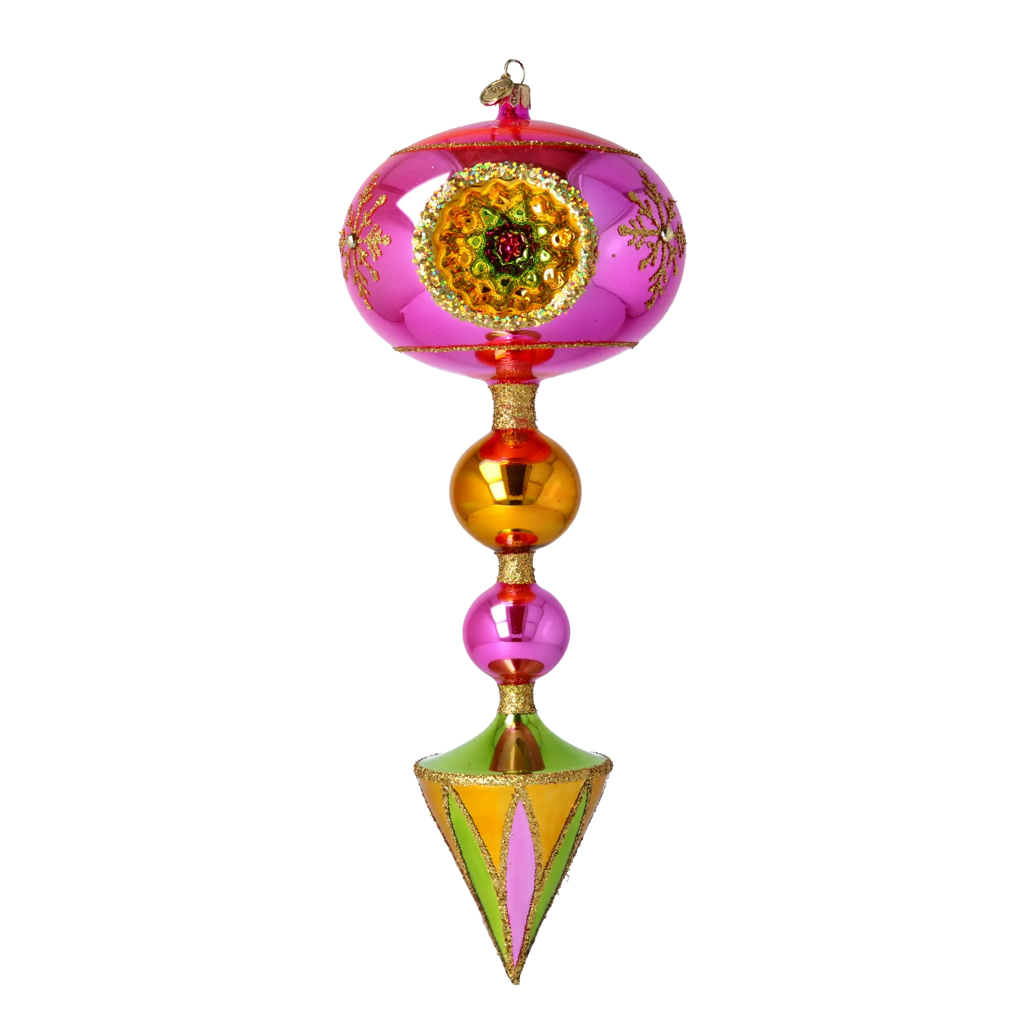 Carnival Jewel Glass Christmas ornament free blowing PRE-ORDER 2025-205