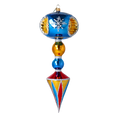 Load image into Gallery viewer, Carnival Jewel Glass Christmas ornament free blowing 2025-206
