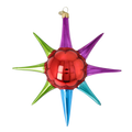 Midnight Revelry | Hand-Painted Glass Ornament | Blubom 2026-069