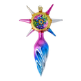 Load image into Gallery viewer, Prismatic Harmony Starr Star Glass Christmas ornament free blowing PRE-ORDER
