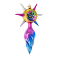 Load image into Gallery viewer, Prismatic Harmony Starr Star Glass Christmas ornament free blowing PRE-ORDER 2026-077
