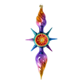 Amethyst Zenith | Hand-Painted Glass Ornament | Blubom 2026-082