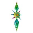 Załaduj obraz do przeglądarki galerii, Verdant Light Star Glass Christmas ornament free blowing PRE-ORDER 2026-085
