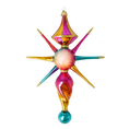 Załaduj obraz do przeglądarki galerii, Aurora Pearl Star Glass Christmas ornament free blowing PRE-ORDER 2026-088

