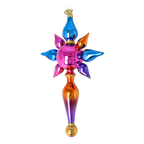 Orchid Aurora | Hand-Painted Glass Ornament | Blubom 2026-093