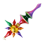 Solar Zenith | Hand-Painted Glass Ornament | Blubom 2026-100