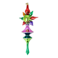 Załaduj obraz do przeglądarki galerii, Festive Mosaic Star Glass Christmas ornament free blowing PRE-ORDER 2026-102
