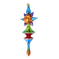 Załaduj obraz do przeglądarki galerii, Amber Aurora Star Glass Christmas ornament free blowing PRE-ORDER 2026-103
