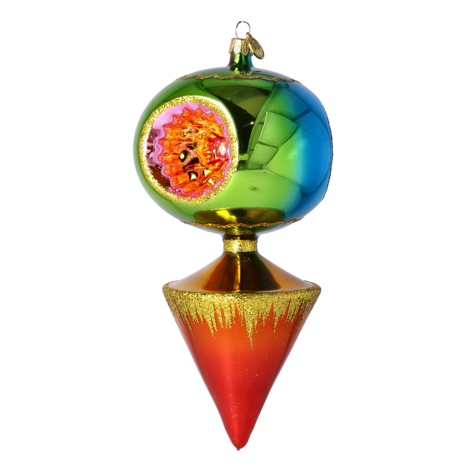 Lumi Orb Glass Christmas ornament free blowing PRE-ORDER 2026-105