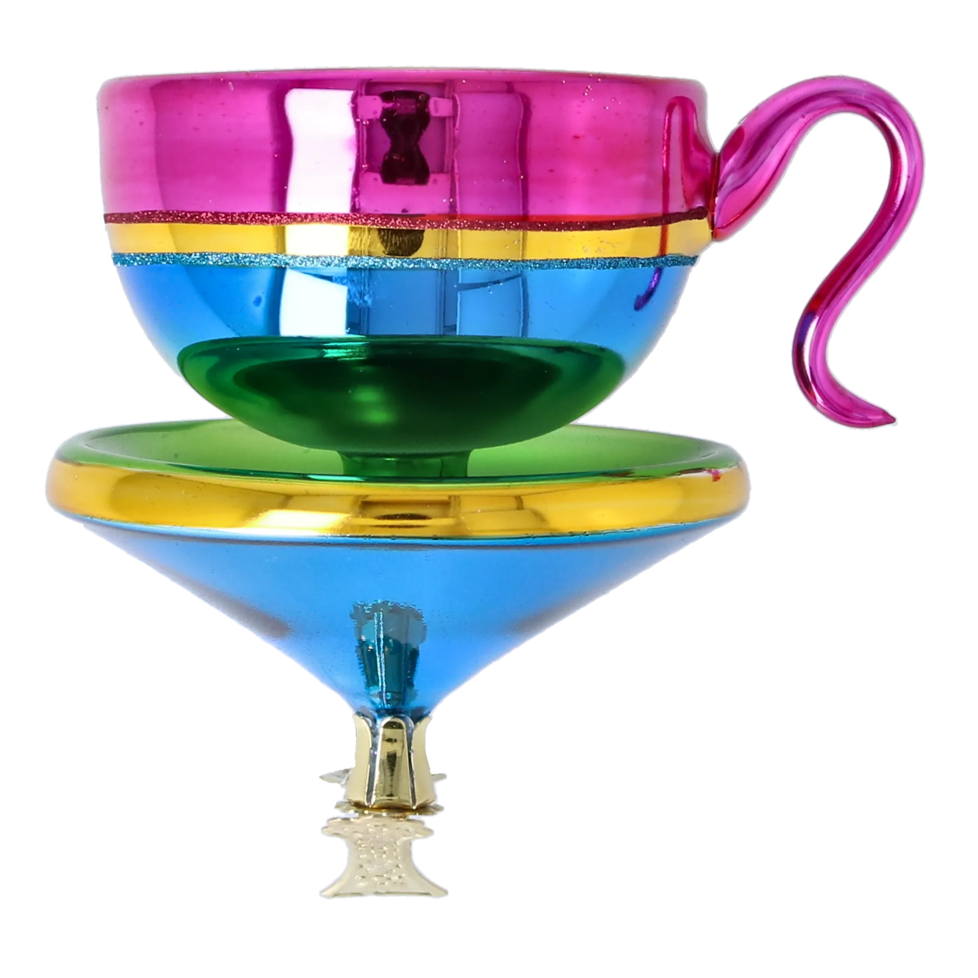 Eloria Cup Free Blowing Glass Teacup Ornament 2026-108