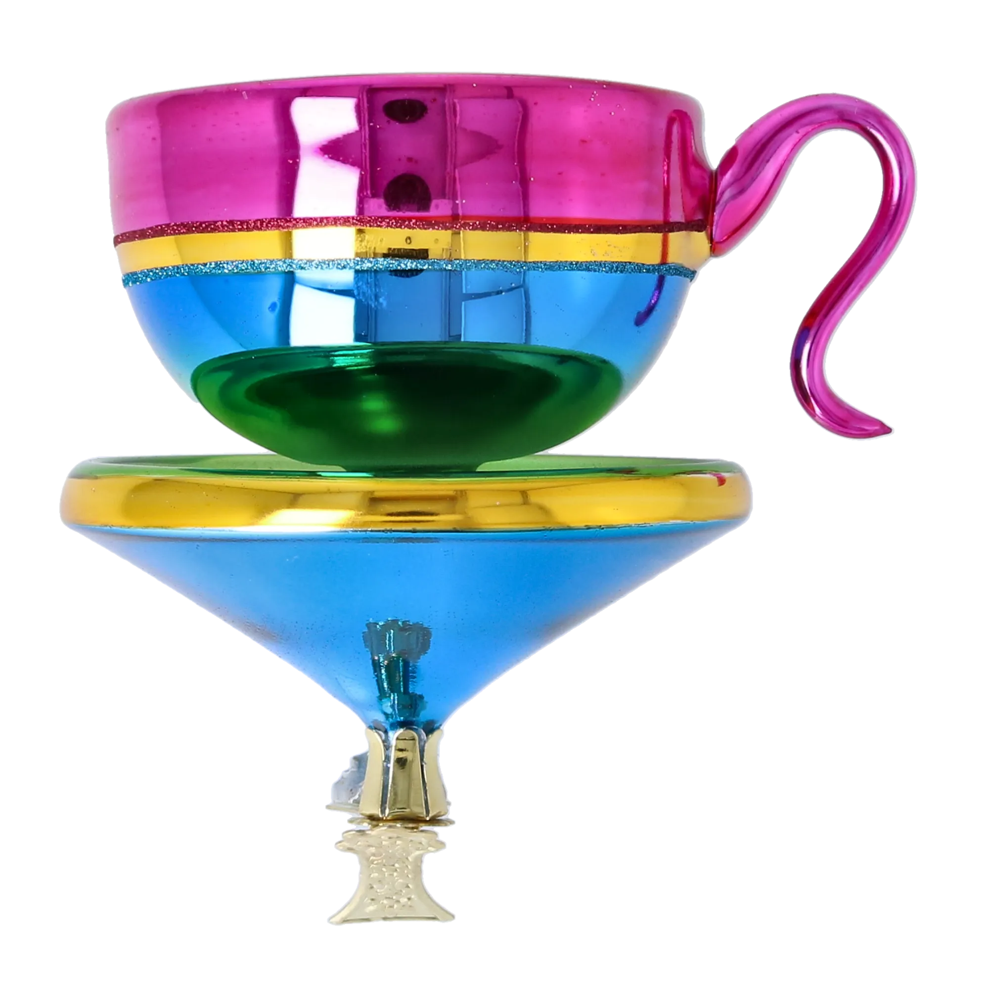 Eloria Cup Free Blowing Glass Teacup Ornament 2026-108