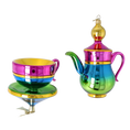Load image into Gallery viewer, Eloria Cup Free Blowing Glass Teacup Ornament 2026-108
