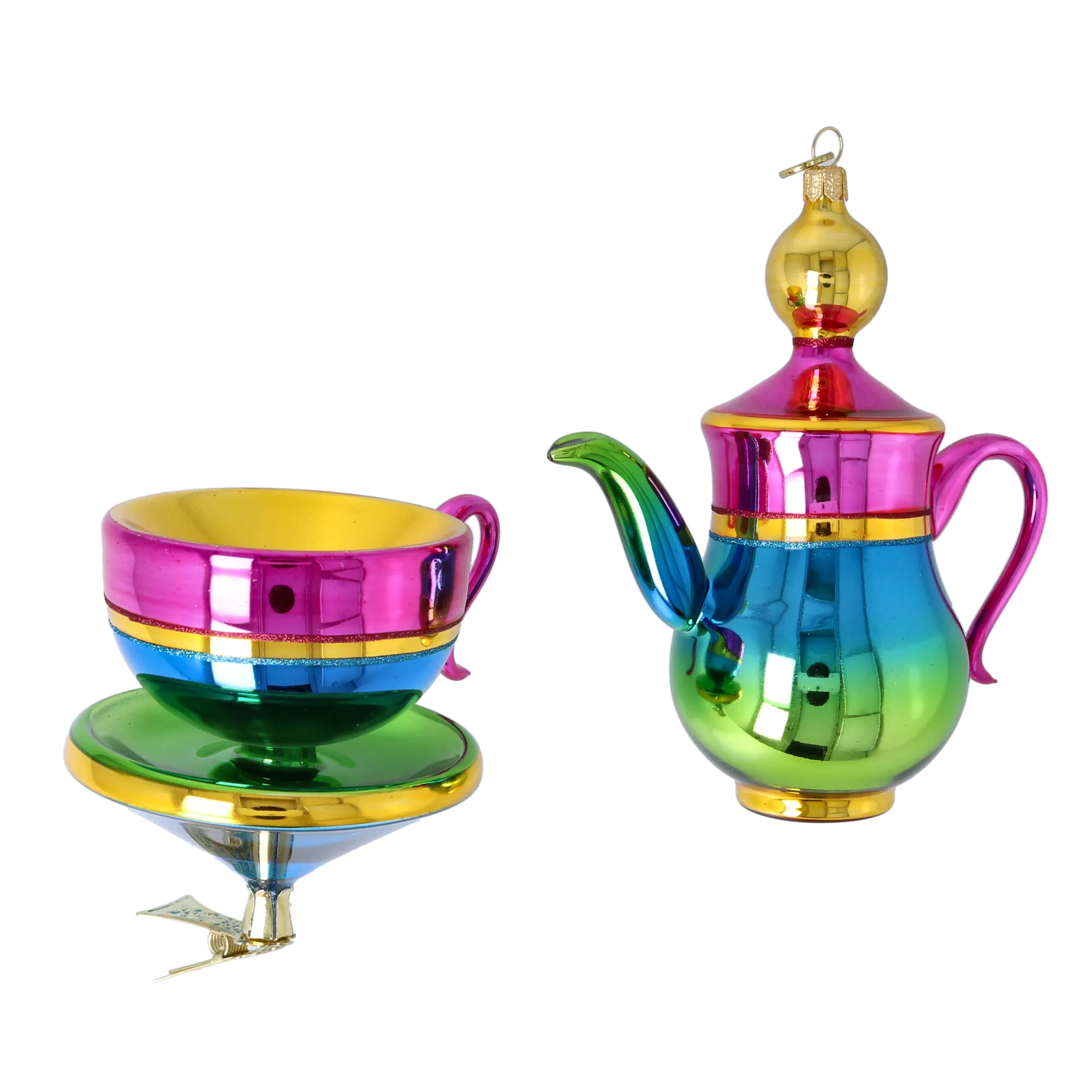 Eloria Cup Free Blowing Glass Teacup Ornament 2026-108