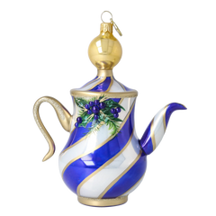 Cobalt Swirl Teapot
