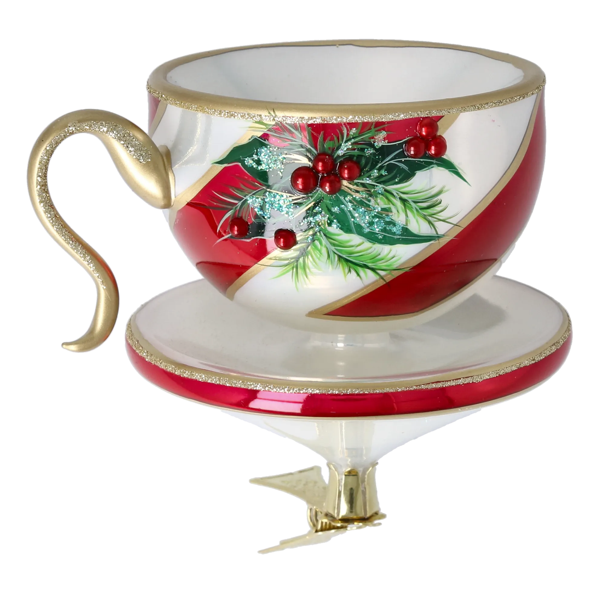 Crimson Sash Teacup