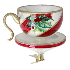 Crimson Sash Teacup