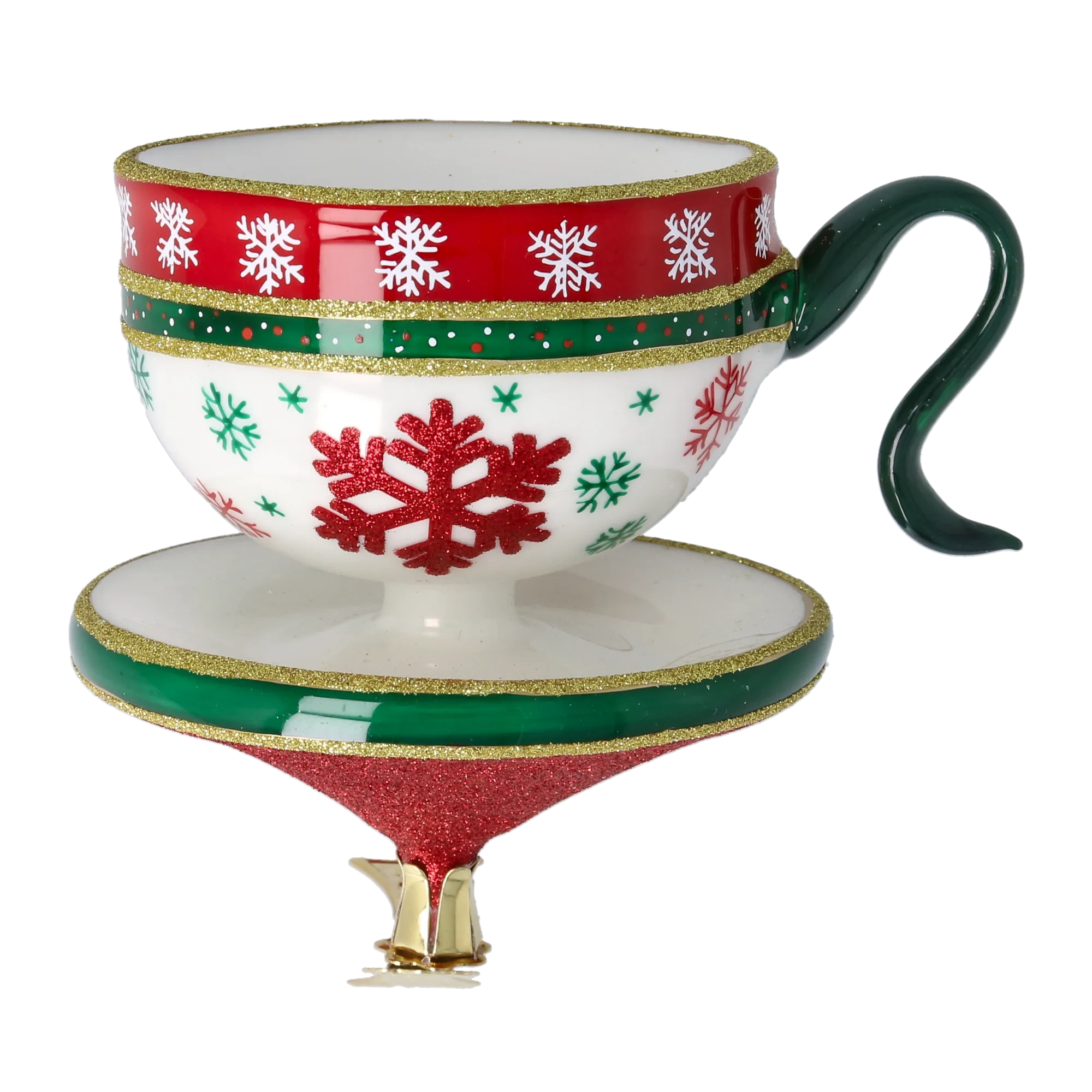Nordic Teacup with Gilded Rim