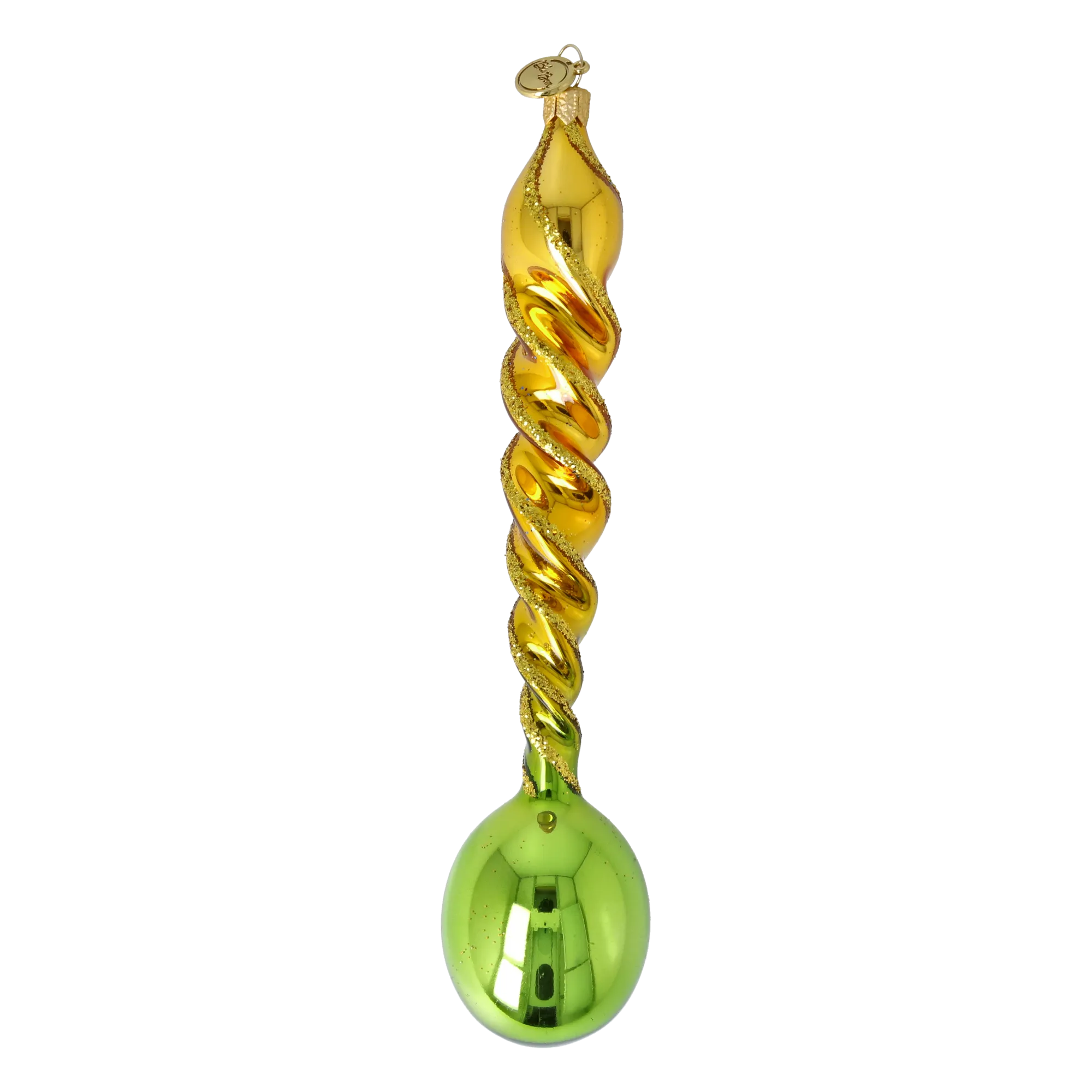Honey & Chartreuse Drill-Twist Drop