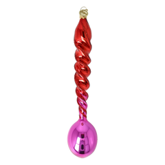 Ruby & Peony Drill-Twist Drop