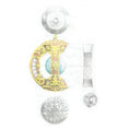 Load image into Gallery viewer, Imperial Halo Jewel glass christmas ornaments
