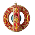 Load image into Gallery viewer, Imperial Halo Jewel glass christmas ornaments
