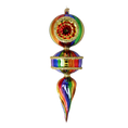Load image into Gallery viewer, Spectrum Reflector Drop Premium christmas glass ornament 2026-156
