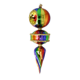 Load image into Gallery viewer, Spectrum Reflector Drop Premium christmas glass ornament 2026-156
