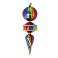 Load image into Gallery viewer, Spectrum Reflector Drop Premium christmas glass ornament 2026-156
