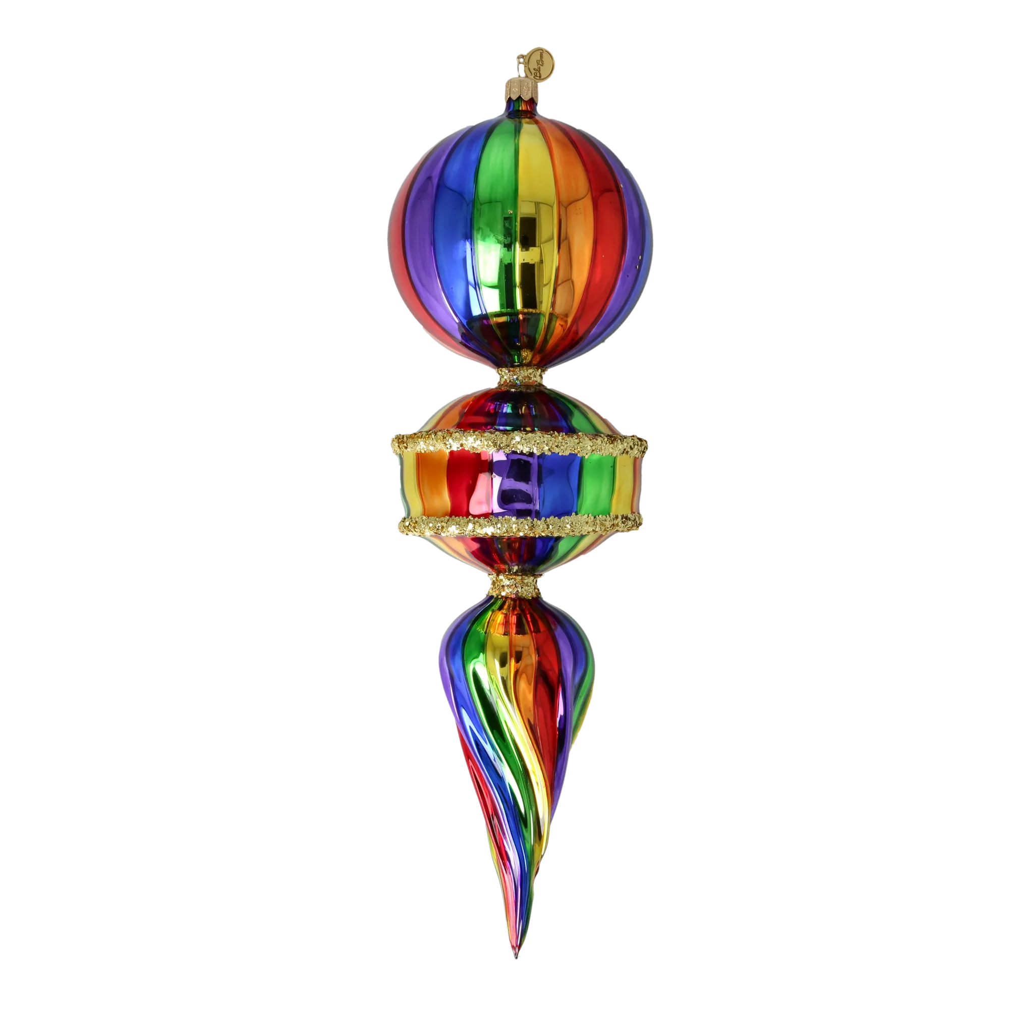 Spectrum Reflector Drop Premium christmas glass ornament 2026-156